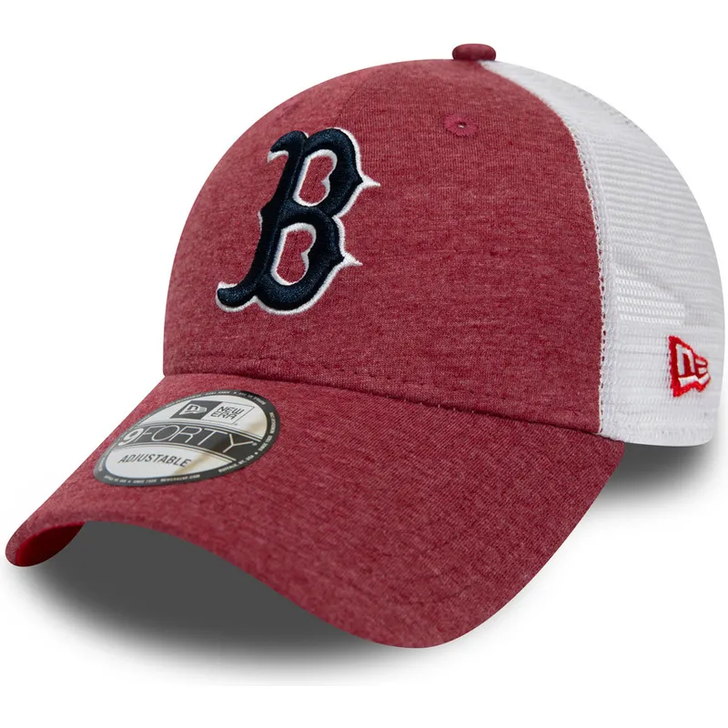 shapka-izvita-traker-chervena-reguliruem-9forty-summer-league-na-boston-red-sox-mlb-ot-new-era