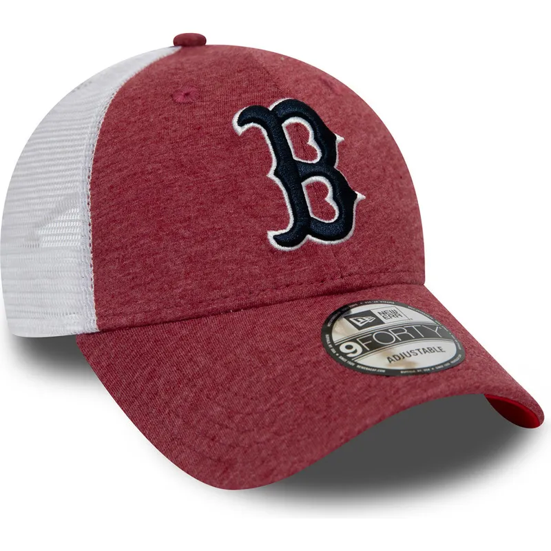 shapka-izvita-traker-chervena-reguliruem-9forty-summer-league-na-boston-red-sox-mlb-ot-new-era