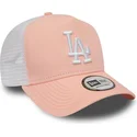 shapka-izvita-traker-roza-snapbek-league-essential-a-frame-na-los-angeles-dodgers-mlb-ot-new-era