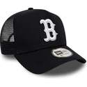 shapka-izvita-traker-tmnosin-snapbek-league-essential-a-frame-na-boston-red-sox-mlb-ot-new-era