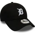 shapka-izvita-cherna-reguliruem-9forty-league-essential-na-detroit-tigers-mlb-ot-new-era