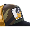 gorra-trucker-tarnung-gelb-und-schwarz-daffy-duck-daf4-looney-tunes-von-capslab