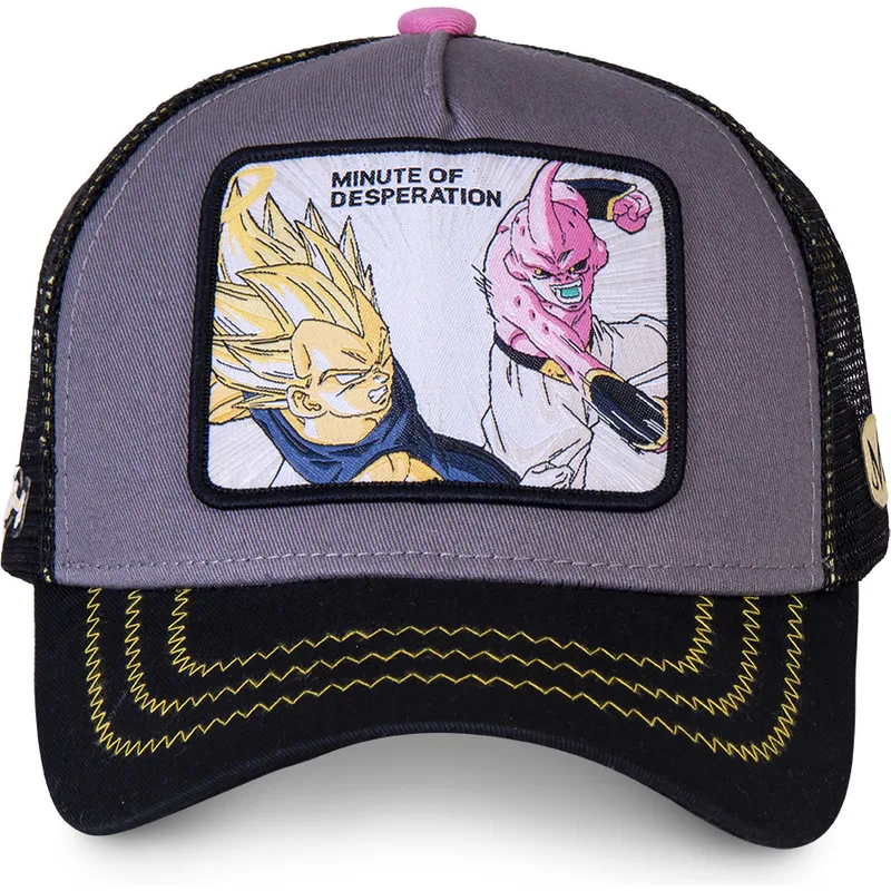 shapka-izvita-traker-siv-snapbek-minute-of-desperation-des1-vegeta-sreshhu-kid-buu-dragon-ball-ot-capslab