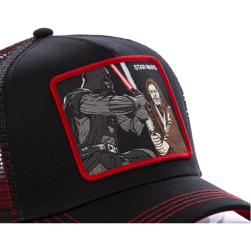 Gorra trucker negra Darth Vader Vs Obi-Wan LTD2 Star Wars de