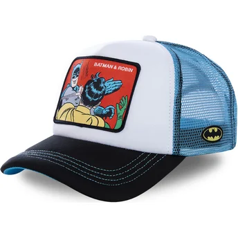 capslab-batman-robin-mem4-dc-comics-white-and-blue-trucker-hat