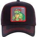 schwarze-trucker-kappe-raphael-rap-ninja-turtles-von-capslab