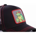 schwarze-trucker-kappe-raphael-rap-ninja-turtles-von-capslab