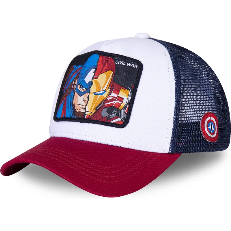 shapka-izvita-traker-byala-snapbek-civil-war-war1-kapitan-amerika-i-iron-man-marvel-comics-ot-capslab