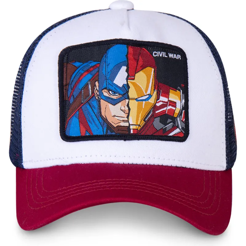 shapka-izvita-traker-byala-snapbek-civil-war-war1-kapitan-amerika-i-iron-man-marvel-comics-ot-capslab