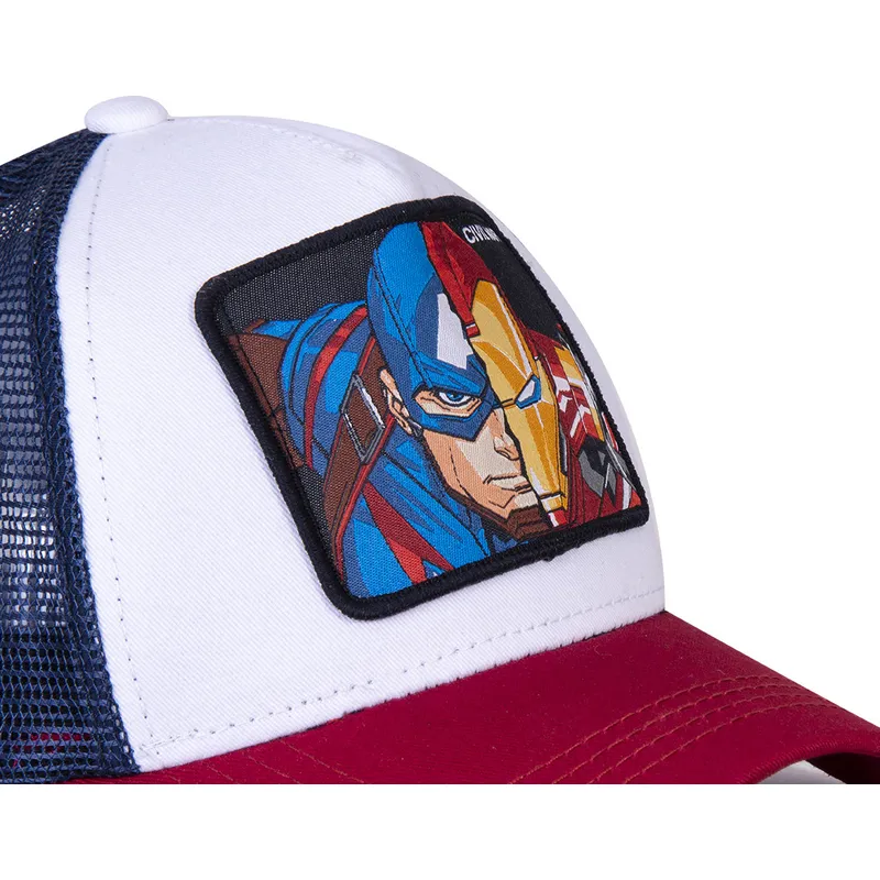 shapka-izvita-traker-byala-snapbek-civil-war-war1-kapitan-amerika-i-iron-man-marvel-comics-ot-capslab