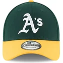 shapka-izvita-zelena-reguliruem-9forty-the-league-na-oakland-athletics-mlb-ot-new-era