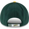 shapka-izvita-zelena-reguliruema-9forty-the-league-na-oakland-athletics-mlb-ot-new-era