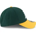 shapka-izvita-zelena-reguliruema-9forty-the-league-na-oakland-athletics-mlb-ot-new-era