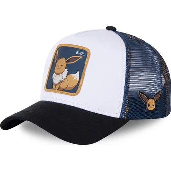 shapka-izvita-traker-byala-snapbek-evo3-eevee-pokemon-ot-capslab