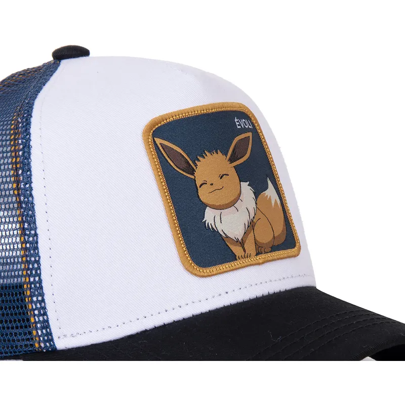 shapka-izvita-traker-byala-snapbek-evo3-eevee-pokemon-ot-capslab shapka-izvita-traker-byala-snapbek-evo3-eevee-pokemon-ot-capslab