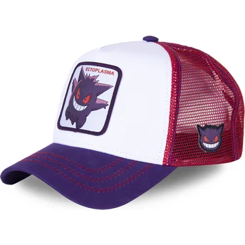 casquette-trucker-blanche-rouge-et-violette-ectoplasma-gen1-pokemon-capslab