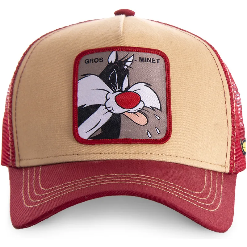 shapka-izvita-traker-oranzhev-snapbek-loomin2-silvestre-looney-tunes-ot-capslab