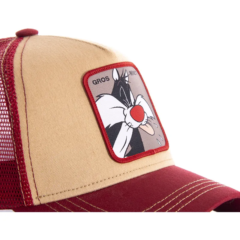 shapka-izvita-traker-oranzhev-snapbek-loomin2-silvestre-looney-tunes-ot-capslab