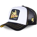 shapka-izvita-byala-snapbek-pikachu-pokemon-ot-capslab