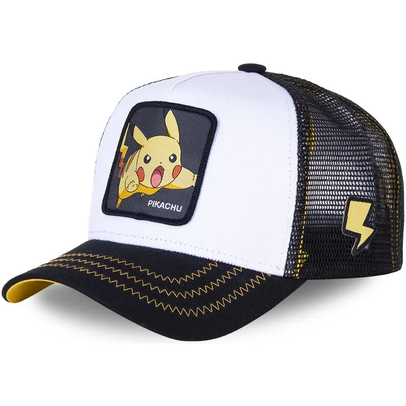 shapka-izvita-traker-byala-snapbek-pik5-pikachu-pokemon-ot-capslab