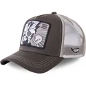 casquette-trucker-grise-sylvestre-vs-titi-tvg2-looney-tunes-capslab