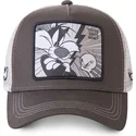 casquette-trucker-grise-sylvestre-vs-titi-tvg2-looney-tunes-capslab