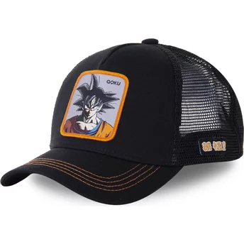 Capslab Bulma BUL2 Dragon Ball Black Trucker Hat: 