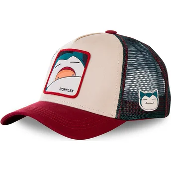 gorra-trucker-beige-blau-und-rot-snorlax-sno2-pokemon-von-capslab