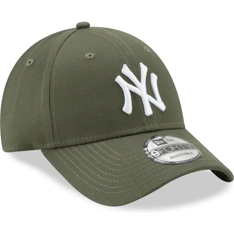 shapka-izvita-zelena-reguliruem-9forty-league-essential-na-new-york-yankees-mlb-ot-new-era