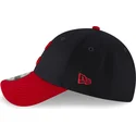marineblaue-und-rote-verstellbare-9forty-the-league-cleveland-indians-mlb-kappe-von-new-era