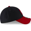 shapka-izvita-tmnosin-reguliruem-9forty-the-league-na-cleveland-indians-mlb-ot-new-era