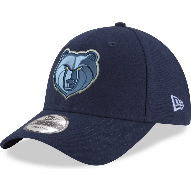 shapka-izvita-sinya-reguliruem-9forty-the-league-na-memphis-grizzlies-nba-ot-new-era