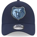 shapka-izvita-sinya-reguliruem-9forty-the-league-na-memphis-grizzlies-nba-ot-new-era