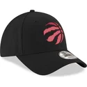 shapka-izvita-cherna-reguliruem-9forty-the-league-na-toronto-raptors-nba-ot-new-era