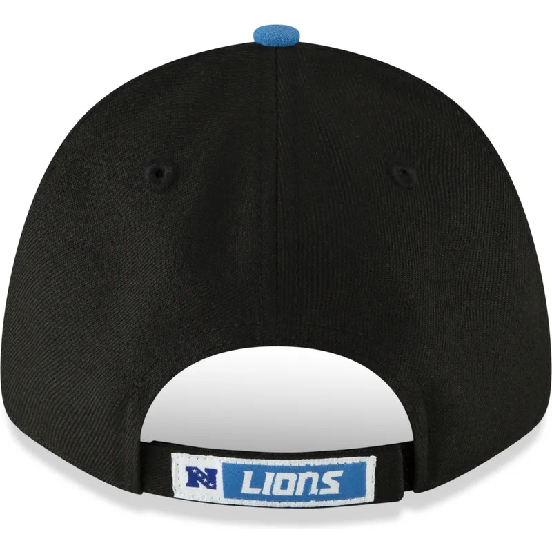 shapka-izvita-cherna-reguliruem-9forty-the-league-na-detroit-lions-nfl-ot-new-era