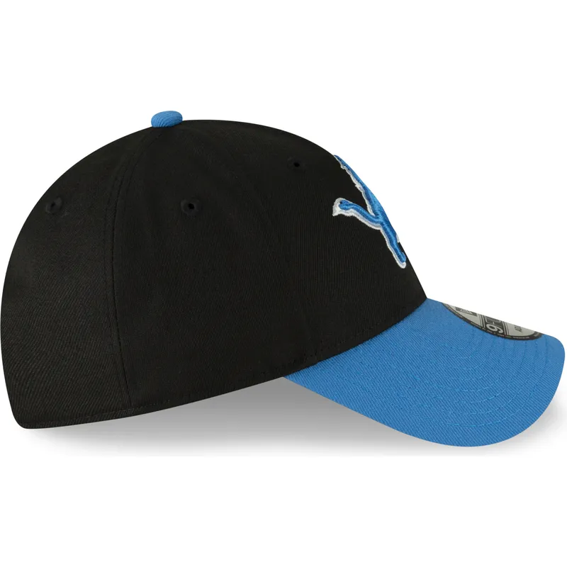 shapka-izvita-cherna-reguliruem-9forty-the-league-na-detroit-lions-nfl-ot-new-era