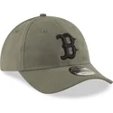 shapka-izvita-zelena-reguliruem-9twenty-nylon-packable-na-boston-red-sox-mlb-ot-new-era