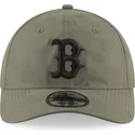 shapka-izvita-zelena-reguliruem-9twenty-nylon-packable-na-boston-red-sox-mlb-ot-new-era