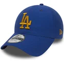shapka-izvita-sinya-reguliruem-dorado-9twenty-nylon-packable-na-los-angeles-dodgers-mlb-ot-new-era
