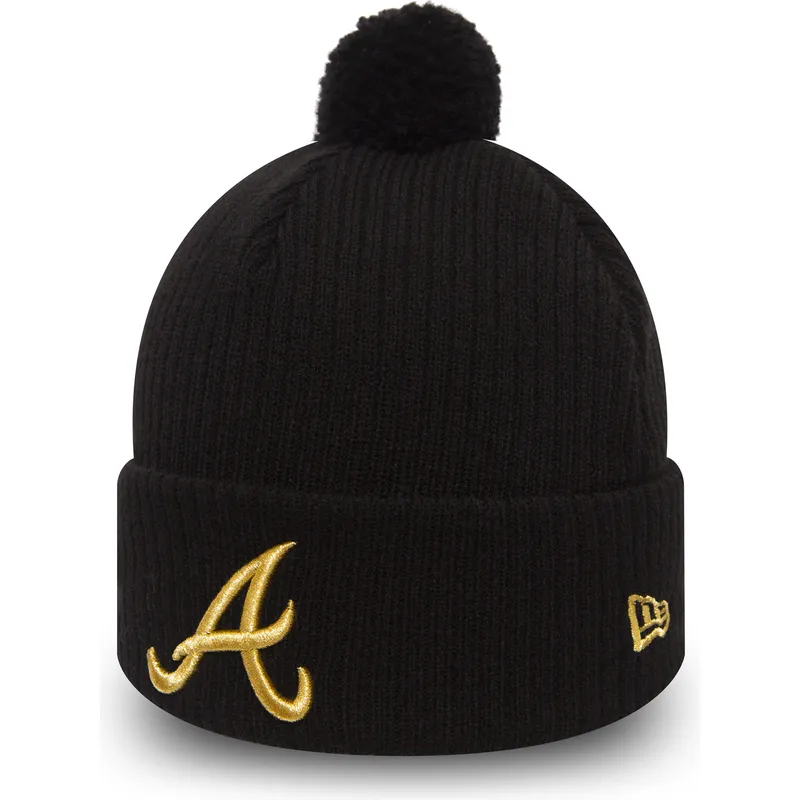 shapka-pompon-cherna-cuff-knit-sport-waffle-na-atlanta-braves-mlb-ot-new-era
