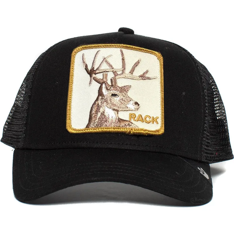 shapka-izvita-traker-cherna-snapbek-rack-it-the-farm-ot-goorin-bros