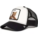 schwarze-und-weisse-trucker-kappe-puma-meow-meow-von-goorin-bros