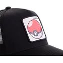 shapka-izvita-traker-cherna-snapbek-pok1-poke-ball-pokemon-ot-capslab