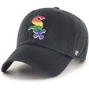 shapka-izvita-cherna-reguliruem-na-chicago-white-sox-mlb-ot-47-brand