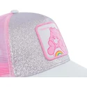 shapka-izvita-traker-siv-snapbek-rosa-purpurina-cal-vesela-mechetata-grizhovnici-ot-capslab