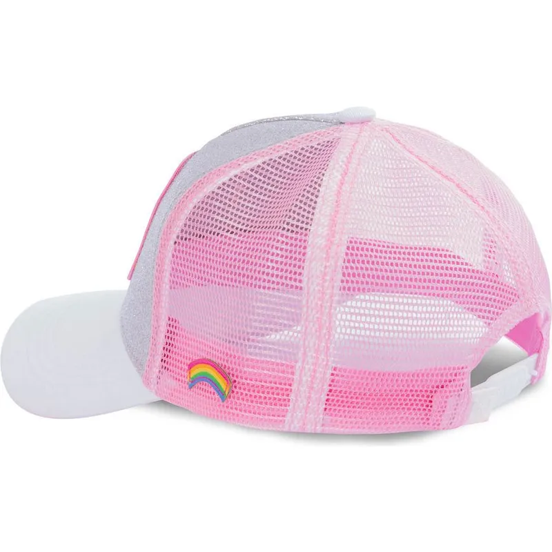gorra-trucker-gris-y-rosa-purpurina-alegrosita-cal-osos-amorosos-de-capslab