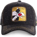 shapka-izvita-traker-cherna-snapbek-loomin1-silvestre-looney-tunes-ot-capslab