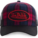shapka-izvita-traker-cherna-snapbek-estampado-cuadros-carb2-ot-von-dutch