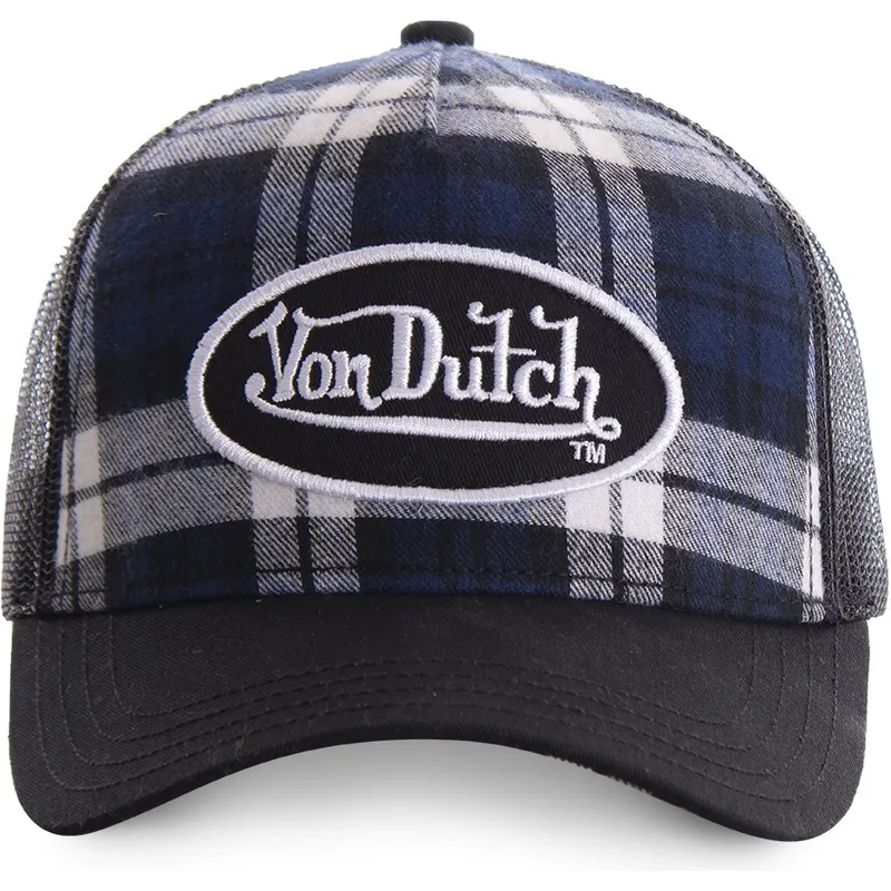 shapka-izvita-traker-cherna-snapbek-estampado-cuadros-card2-ot-von-dutch