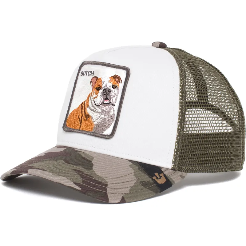 gorra-trucker-camuflaje-perro-bulldog-butch-de-goorin-bros